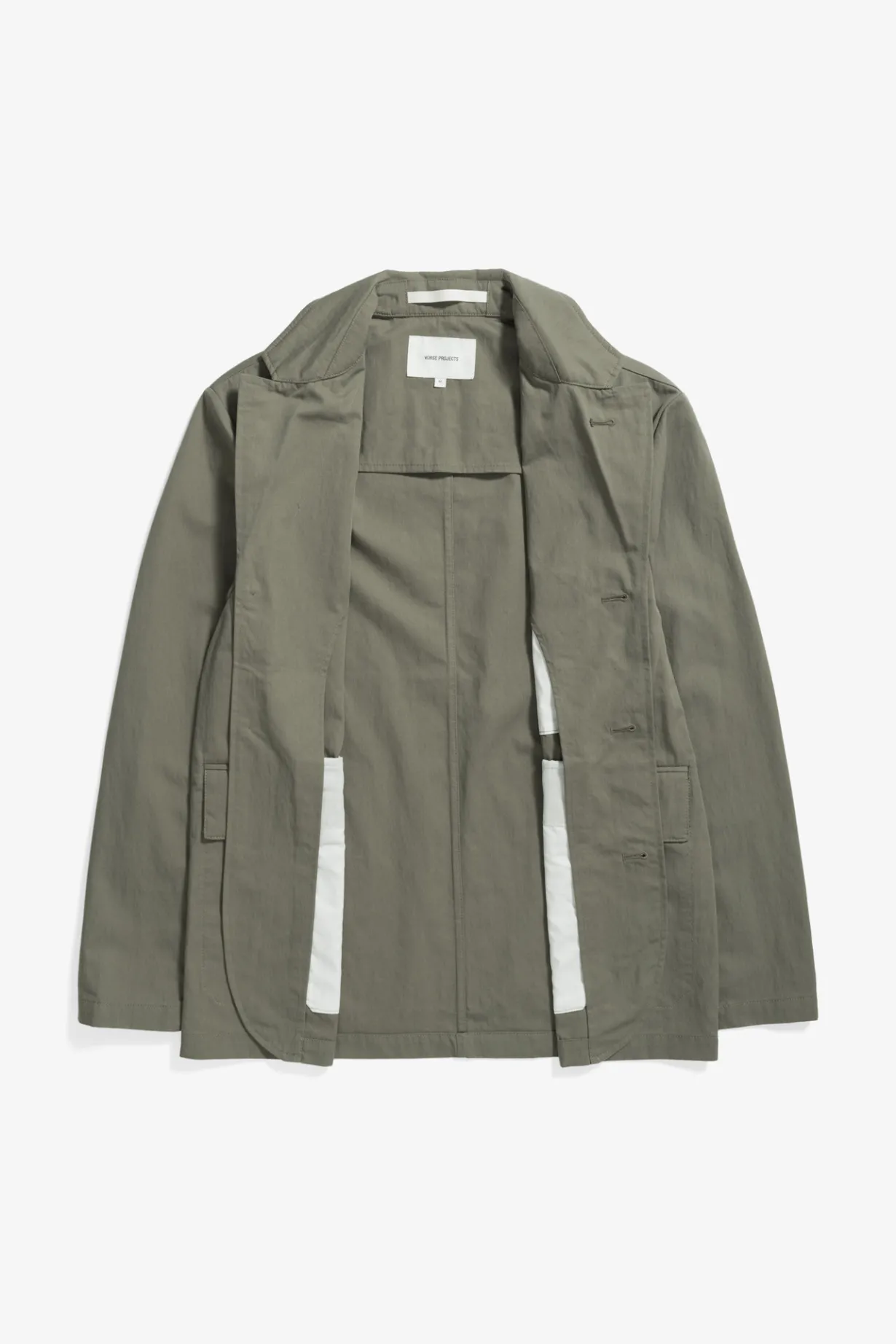 Nilas Fine Broken Twill Work Jacket>Norse Projects New