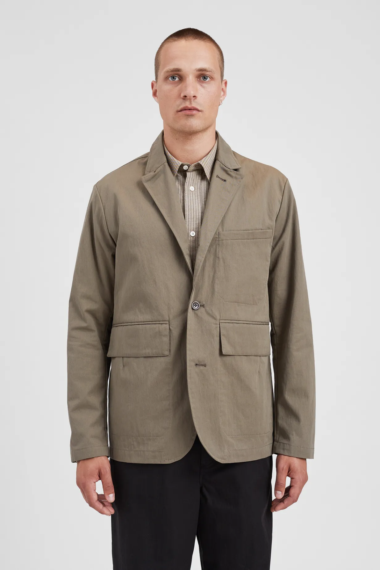 Nilas Fine Broken Twill Work Jacket>Norse Projects New