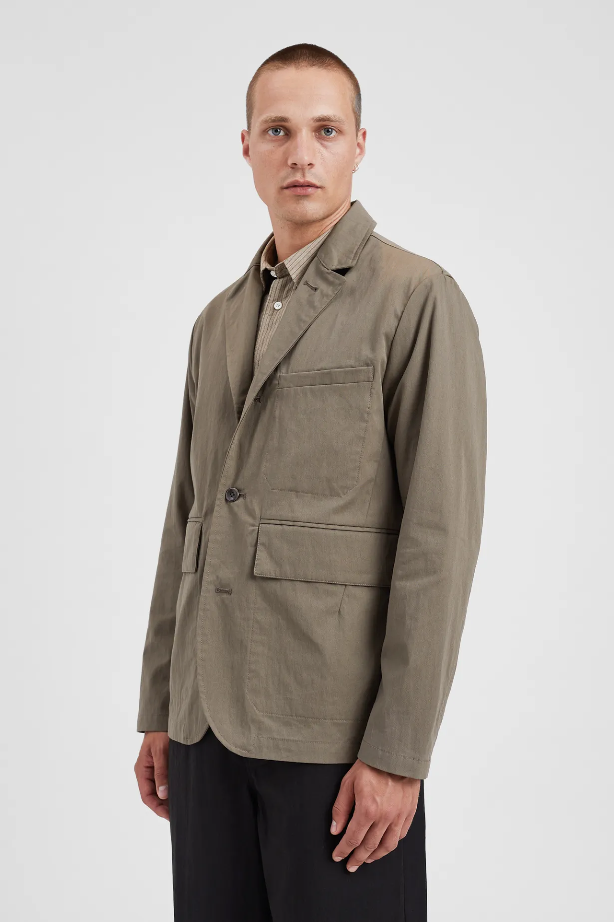 Nilas Fine Broken Twill Work Jacket>Norse Projects New