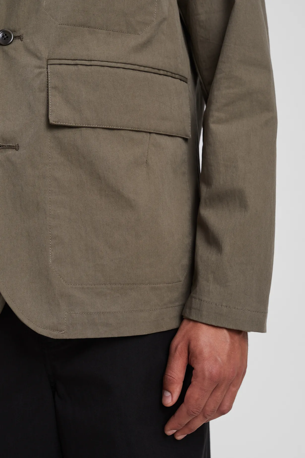Nilas Fine Broken Twill Work Jacket>Norse Projects New