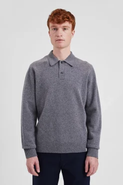 Norse Standard Merino Lambswool Polo><noscript><img width=