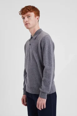 Norse Standard Merino Lambswool Polo><noscript><img width=