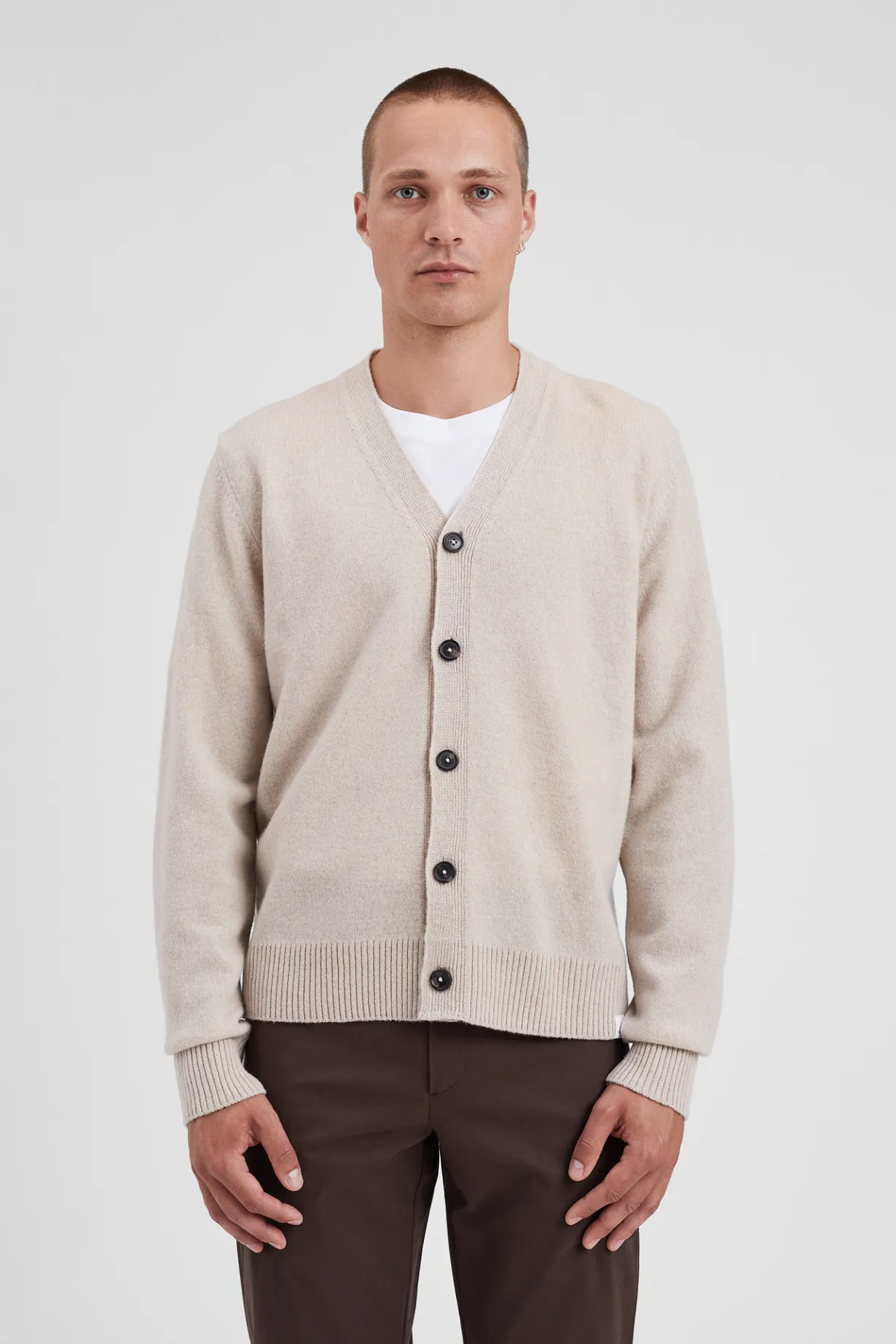 Norse Standard Merino Lambswool Cardigan>Norse Projects Hot