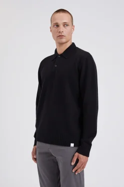 Norse Standard Merino Lambswool Polo><noscript><img width=