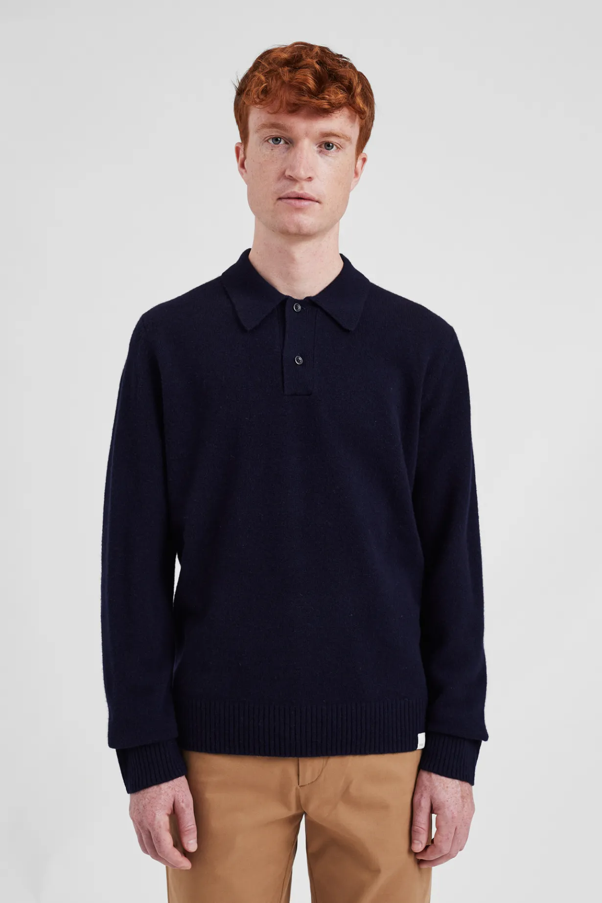Norse Standard Merino Lambswool Polo>Norse Projects
