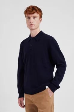 Norse Standard Merino Lambswool Polo><noscript><img width=
