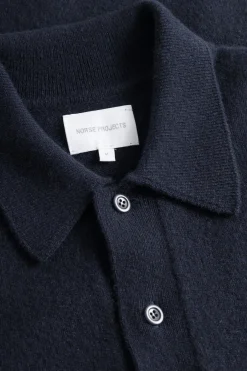 Norse Standard Merino Lambswool Polo><noscript><img width=