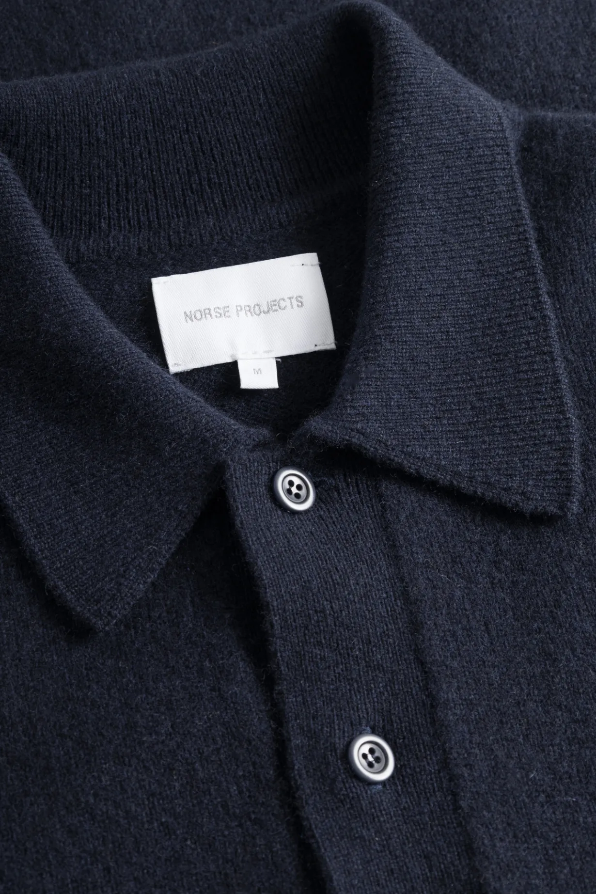Norse Standard Merino Lambswool Polo>Norse Projects