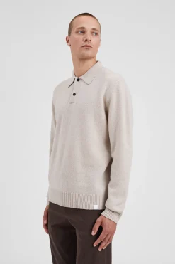 Norse Standard Merino Lambswool Polo><noscript><img width=