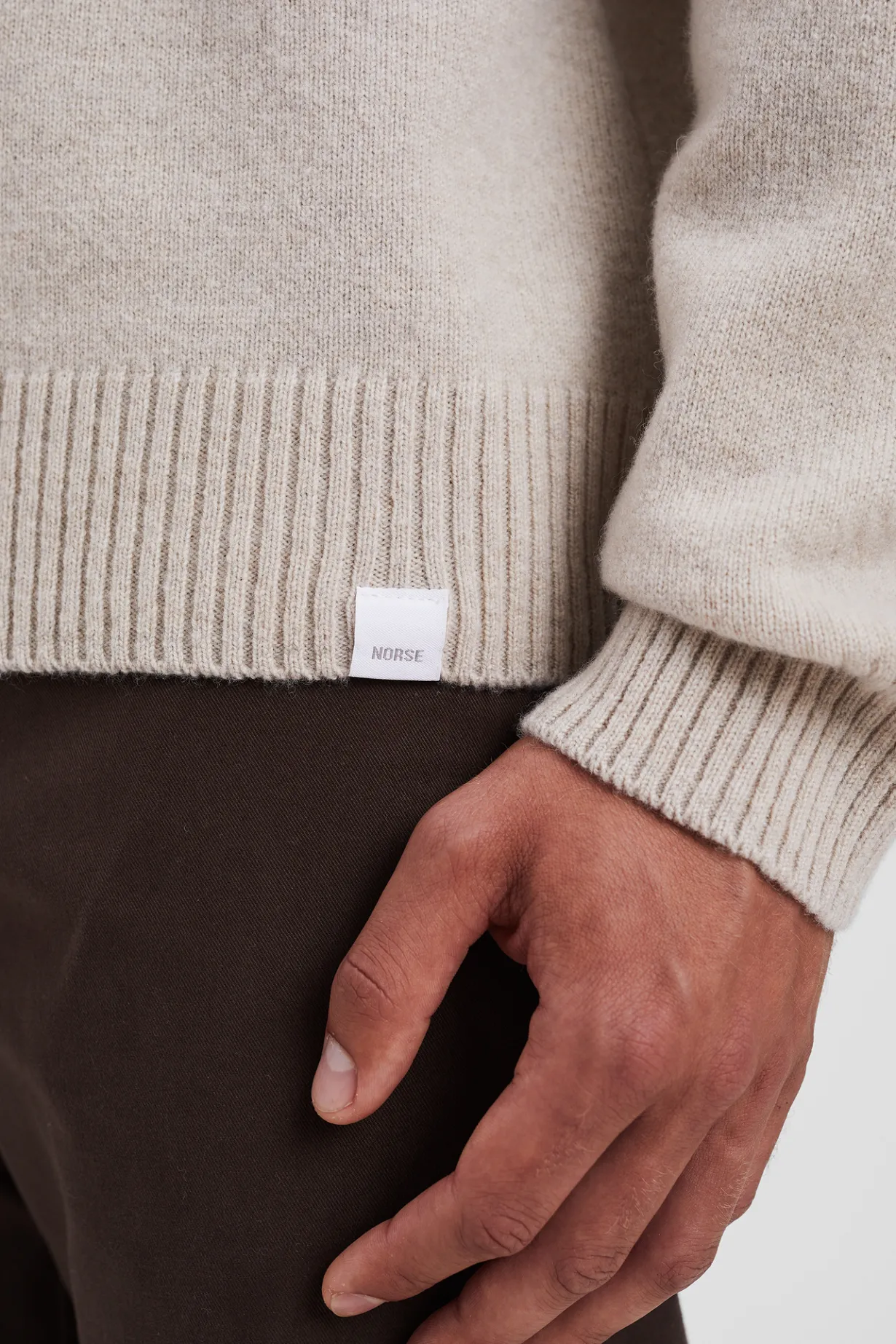 Norse Standard Merino Lambswool Polo>Norse Projects Discount
