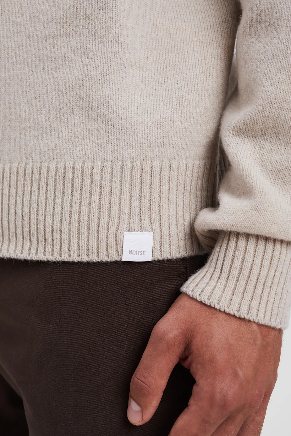 Norse Standard Merino Lambswool Sweater>Norse Projects Clearance