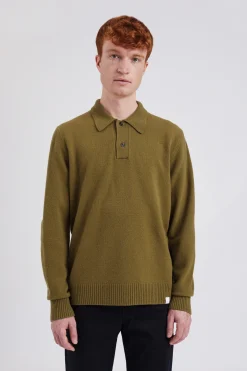 Norse Standard Merino Lambswool Polo><noscript><img width=