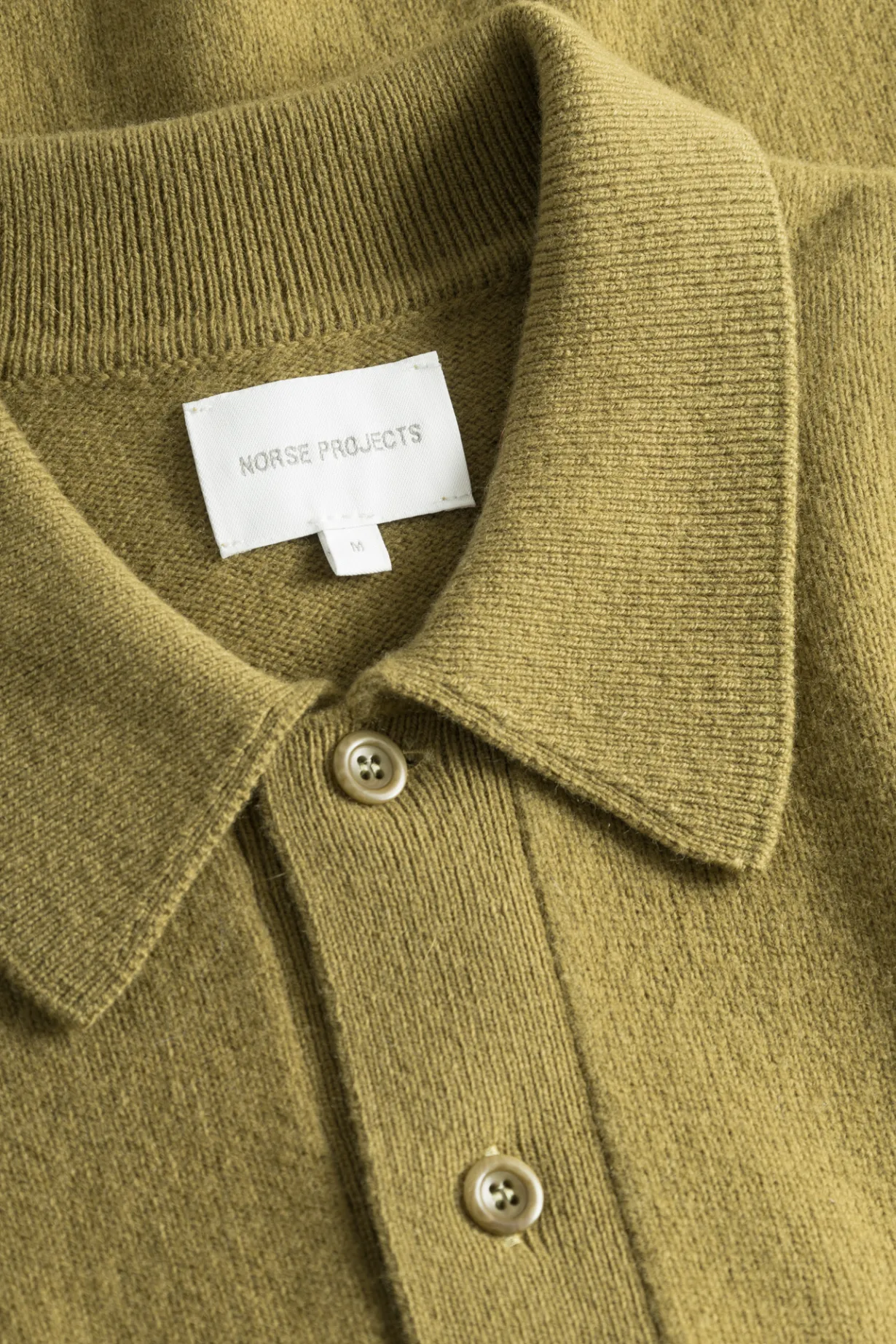 Norse Standard Merino Lambswool Polo>Norse Projects Clearance