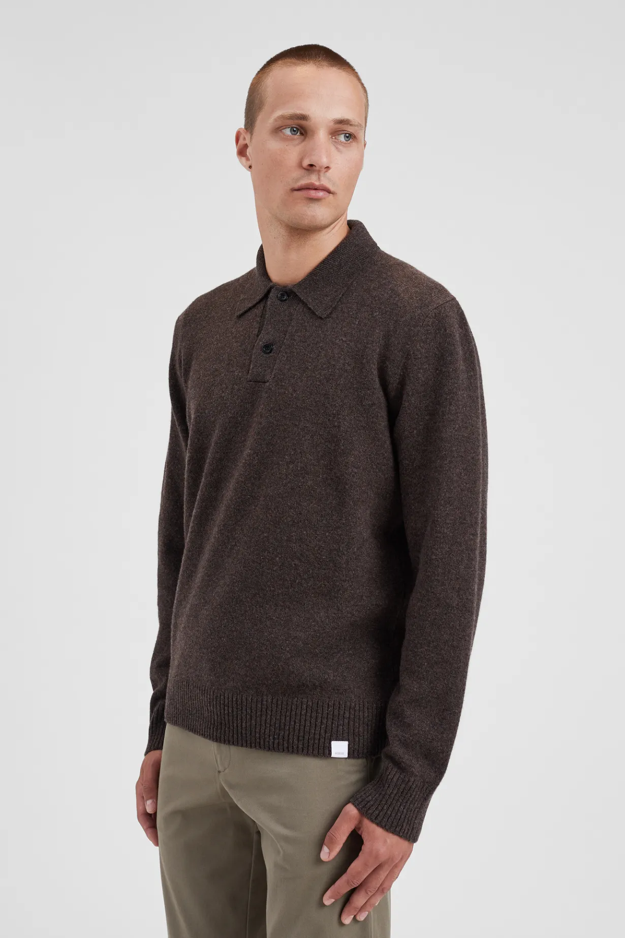 Norse Standard Merino Lambswool Polo>Norse Projects Discount