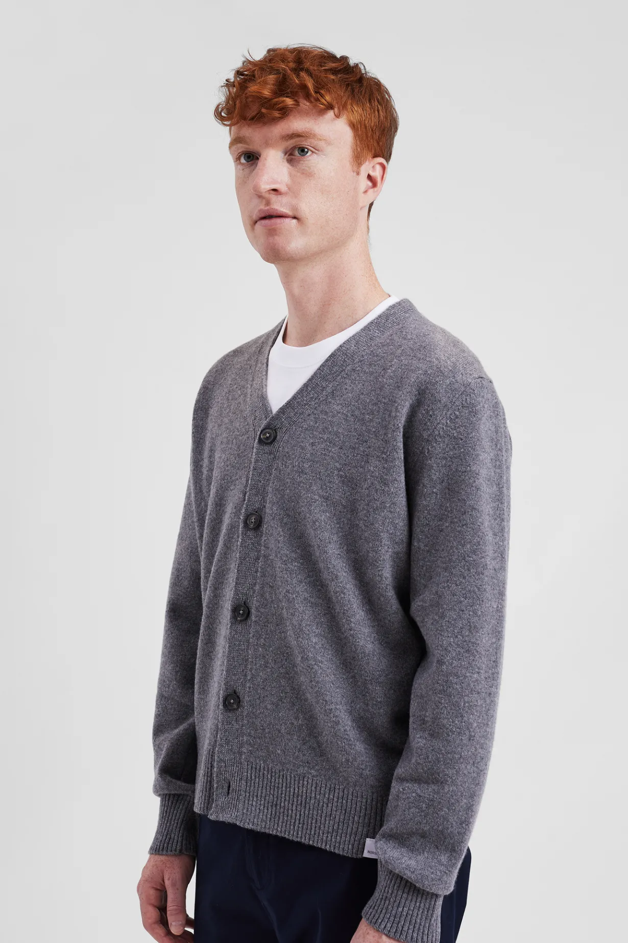 Norse Standard Merino Lambswool Cardigan>Norse Projects Online