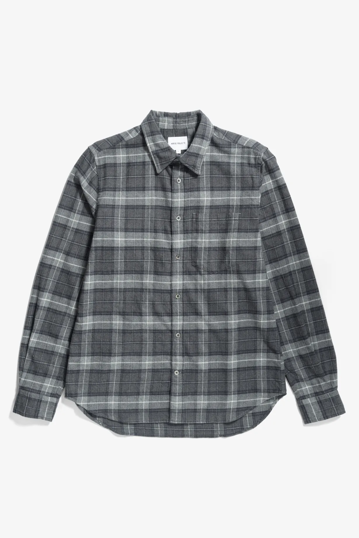 Osvald Flannel Check Shirt>Norse Projects Discount