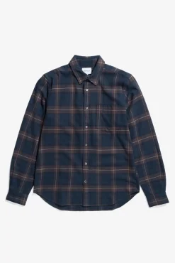 Osvald Flannel Check Shirt>Norse Projects Clearance