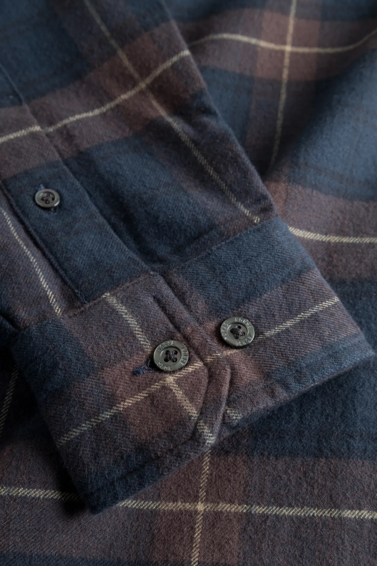 Osvald Flannel Check Shirt>Norse Projects Clearance