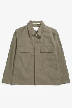 Pelle Fine Broken Twill Overshirt>Norse Projects Outlet