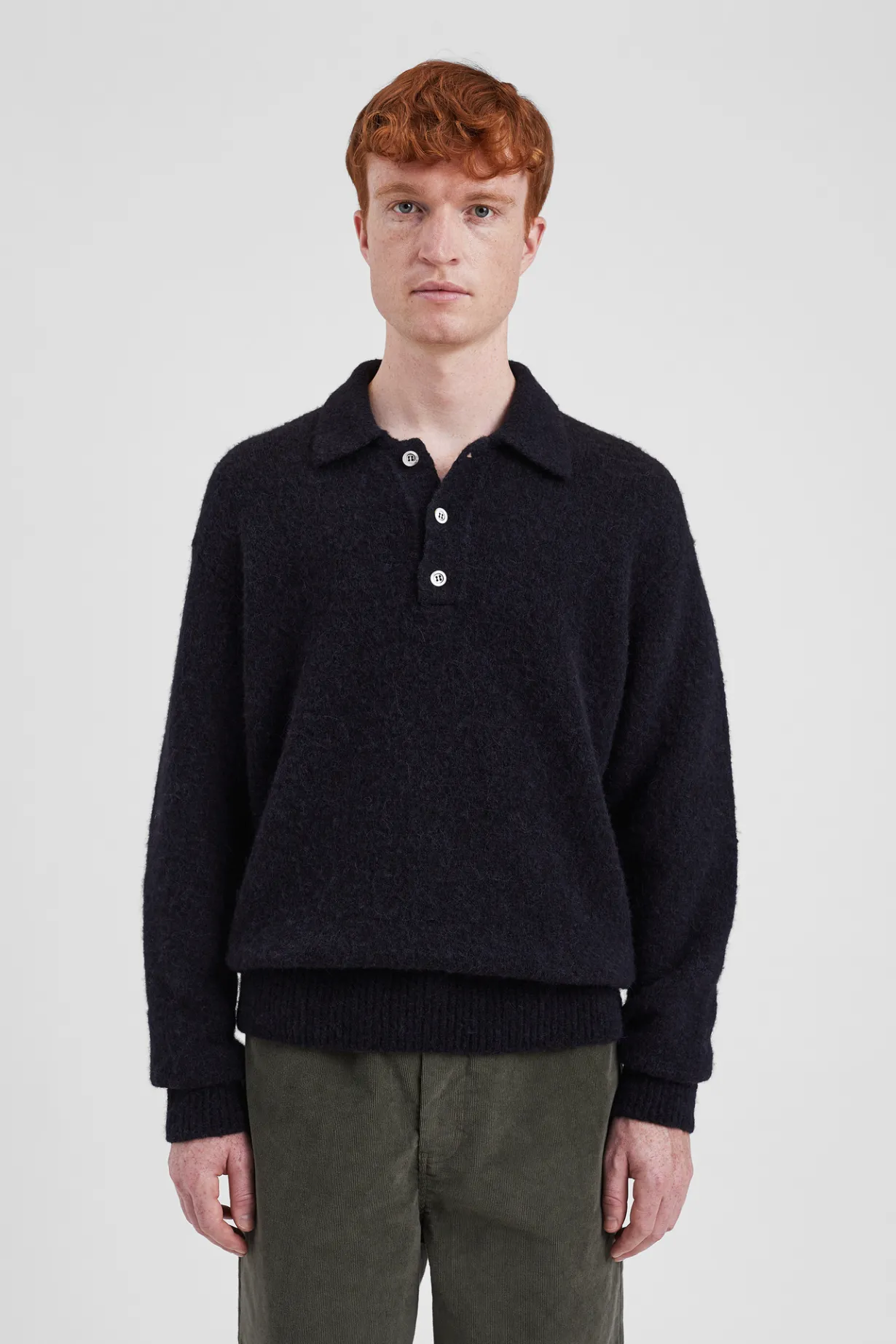 Rasmus Relaxed Brushed Polo>Norse Projects Sale