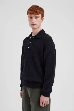 Rasmus Relaxed Brushed Polo><noscript><img width=