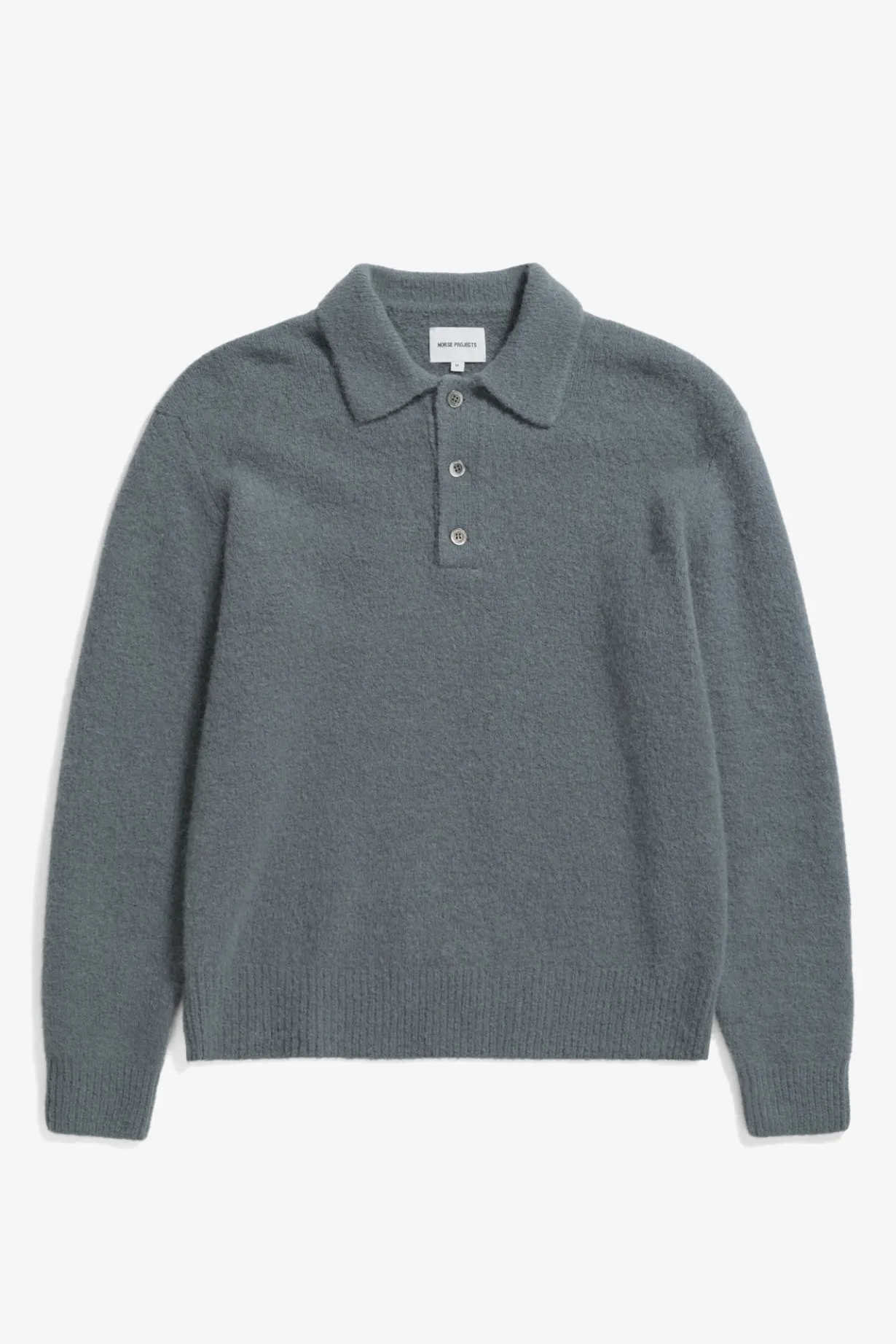 Rasmus Relaxed Brushed Polo>Norse Projects New