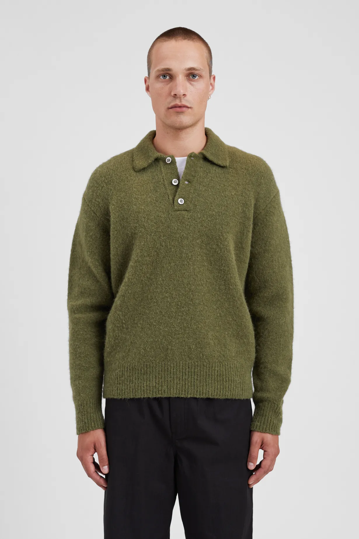 Rasmus Relaxed Brushed Polo>Norse Projects Best