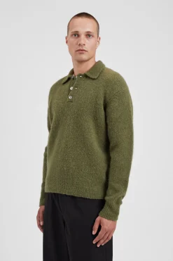 Rasmus Relaxed Brushed Polo><noscript><img width=