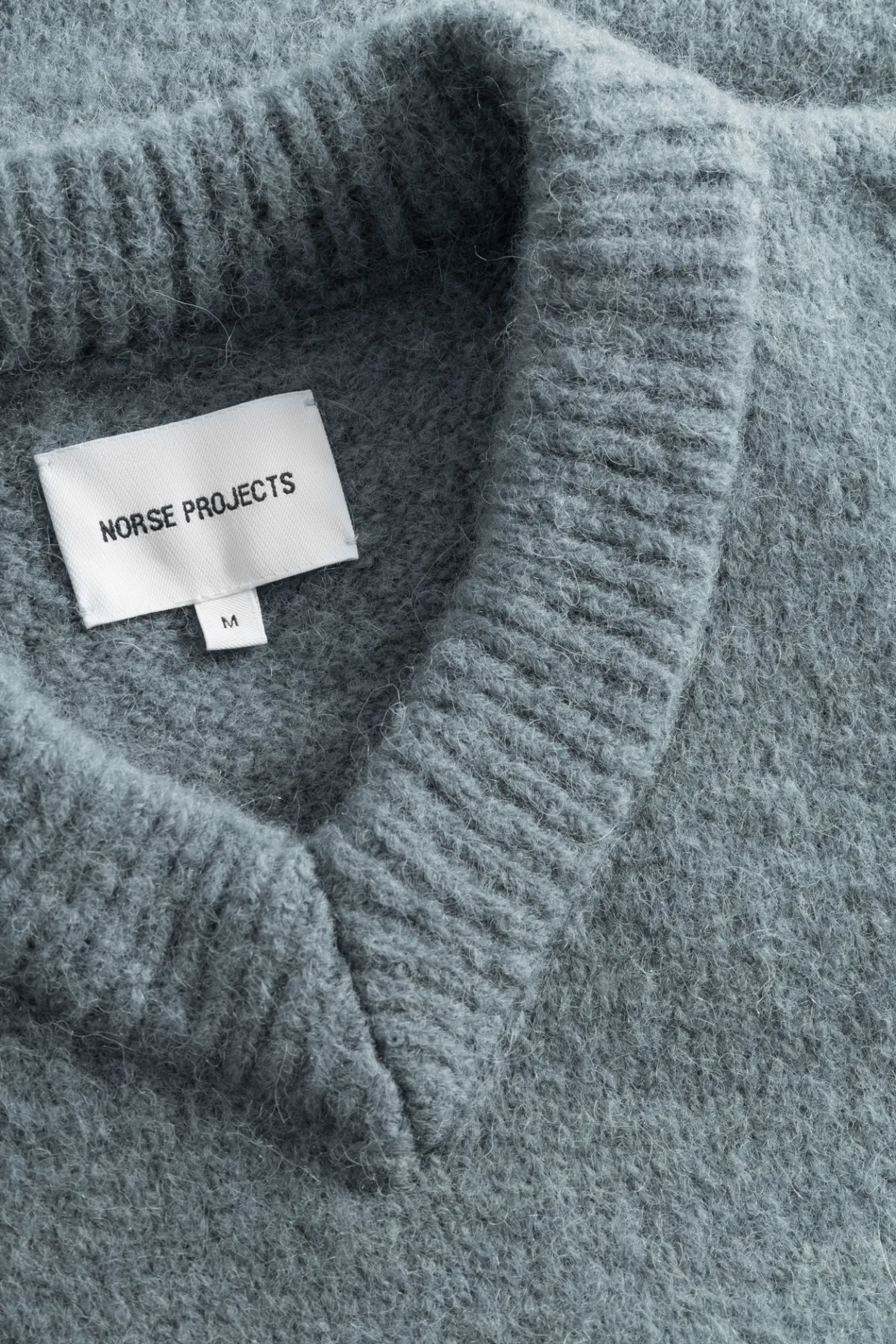Rasmus Relaxed Brushed V-Neck Sweater>Norse Projects Clearance