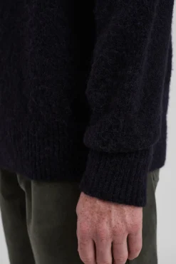 Rasmus Relaxed Brushed V-Neck Sweater><noscript><img width=
