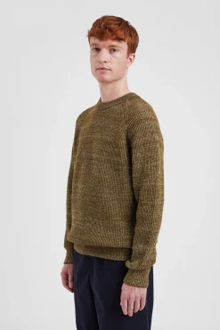 Roald Wool Cotton Rib Sweater><noscript><img width=