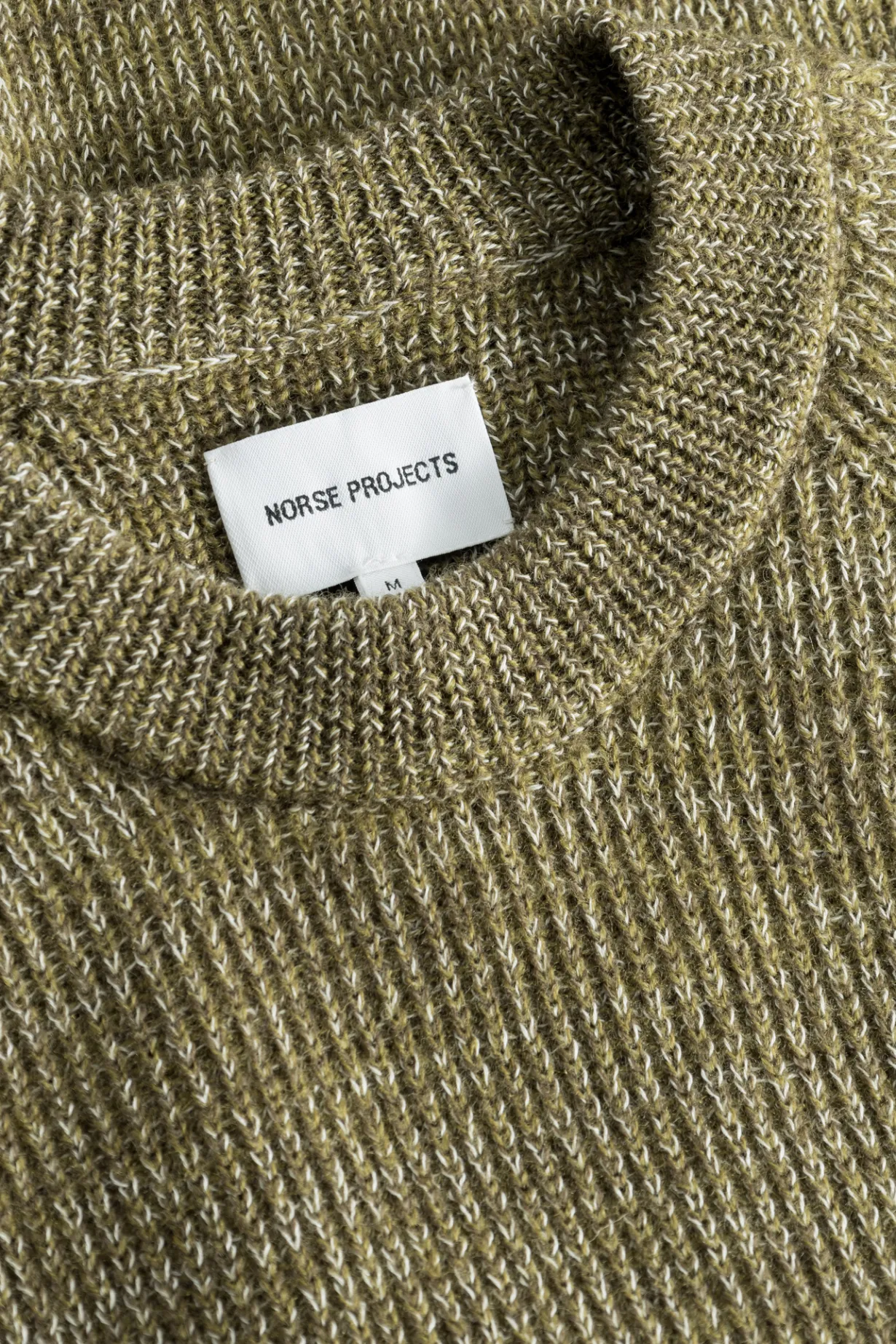 Roald Wool Cotton Rib Sweater>Norse Projects Outlet