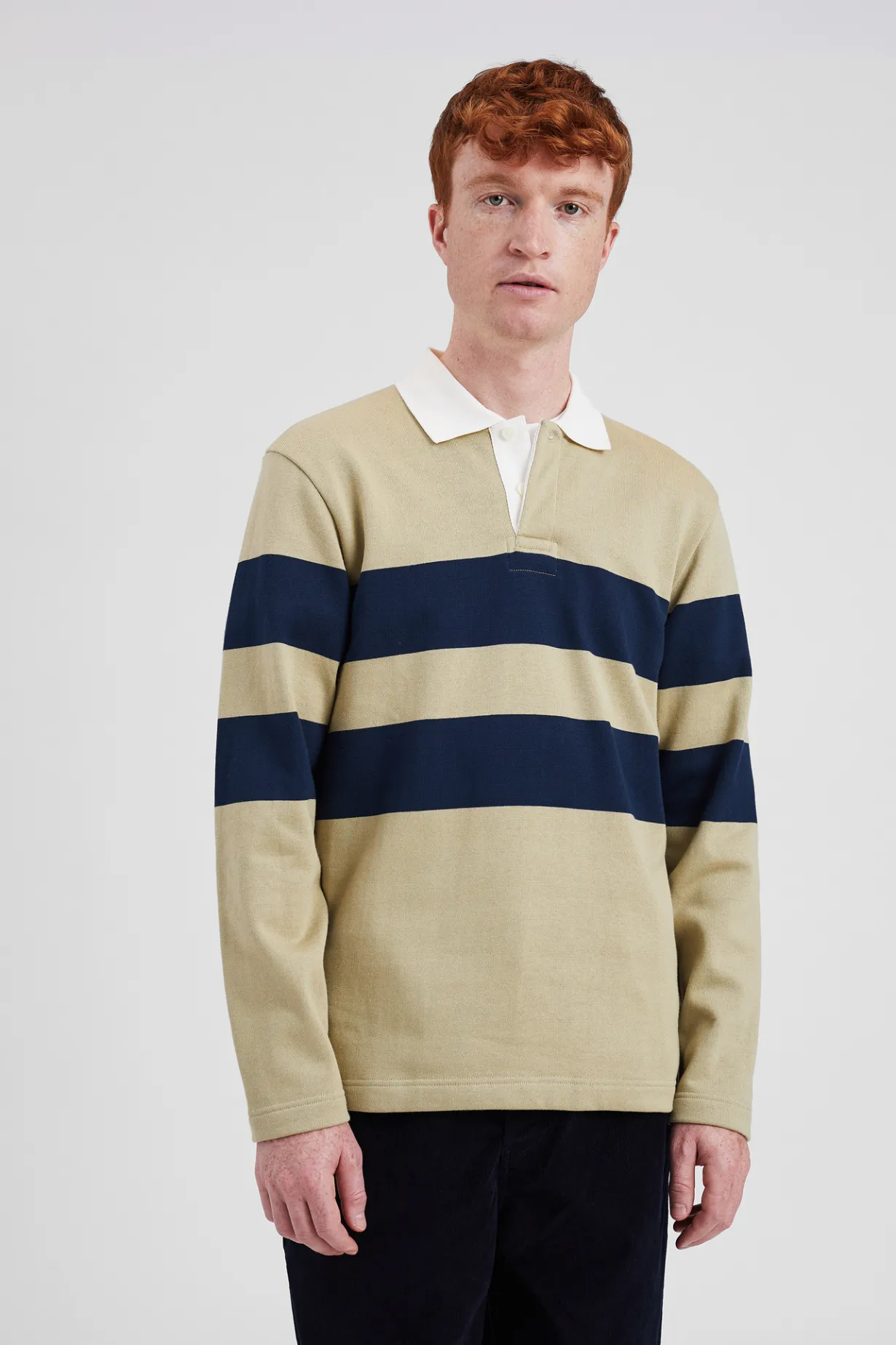 Ruben Brushed Stripe LS Polo>Norse Projects Best