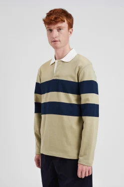 Ruben Brushed Stripe LS Polo><noscript><img width=