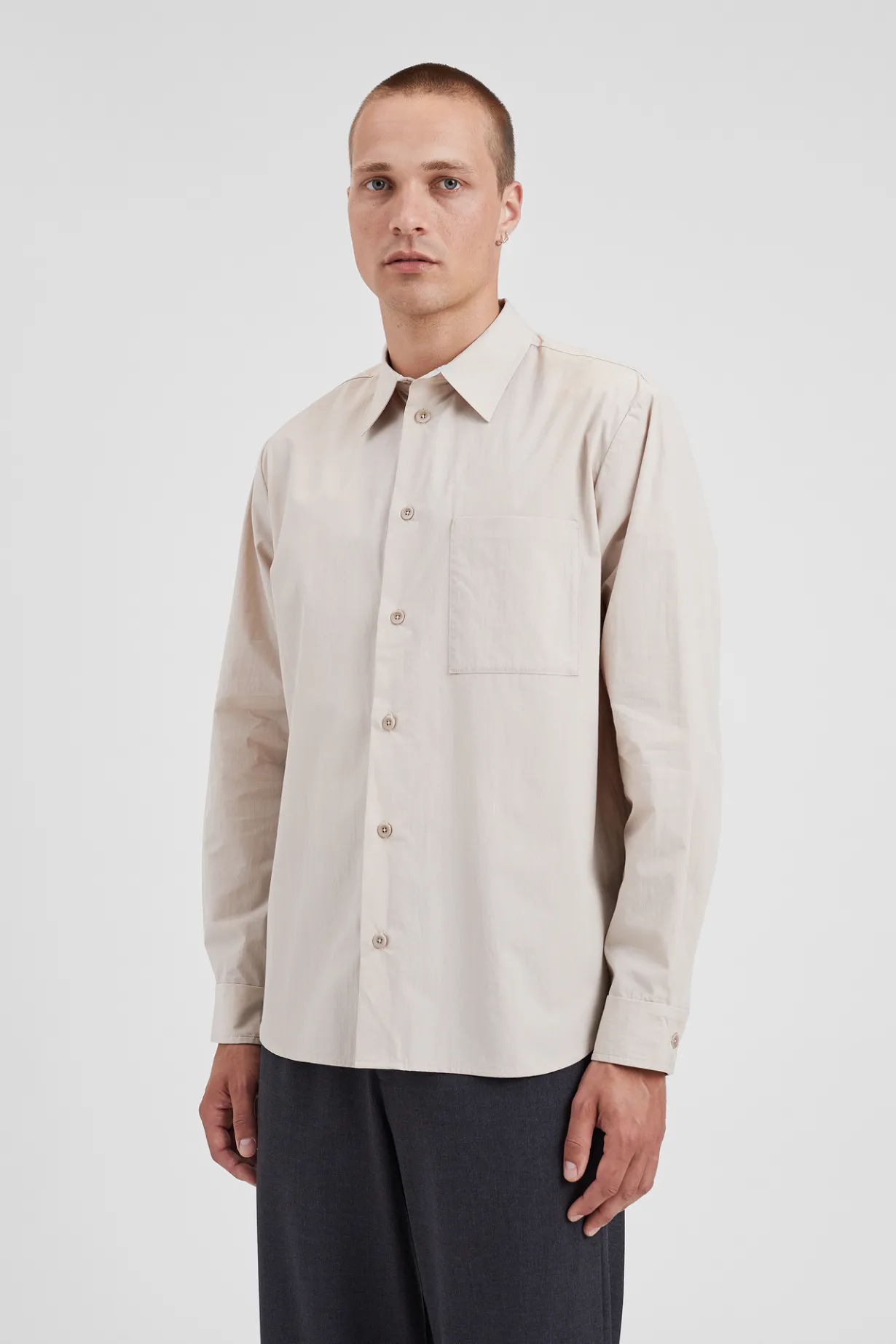 Silas Tech Poplin Shirt>Norse Projects Sale