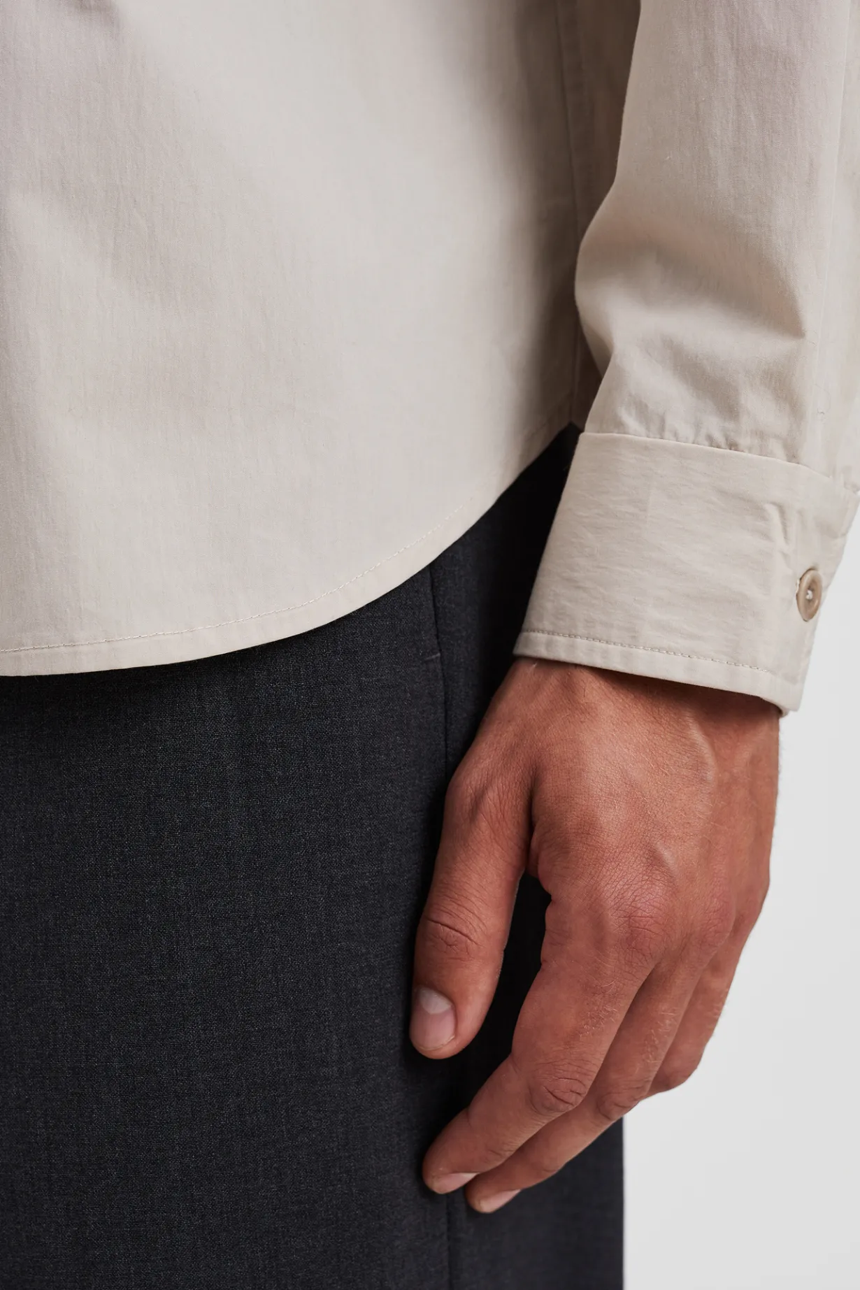 Silas Tech Poplin Shirt>Norse Projects Sale