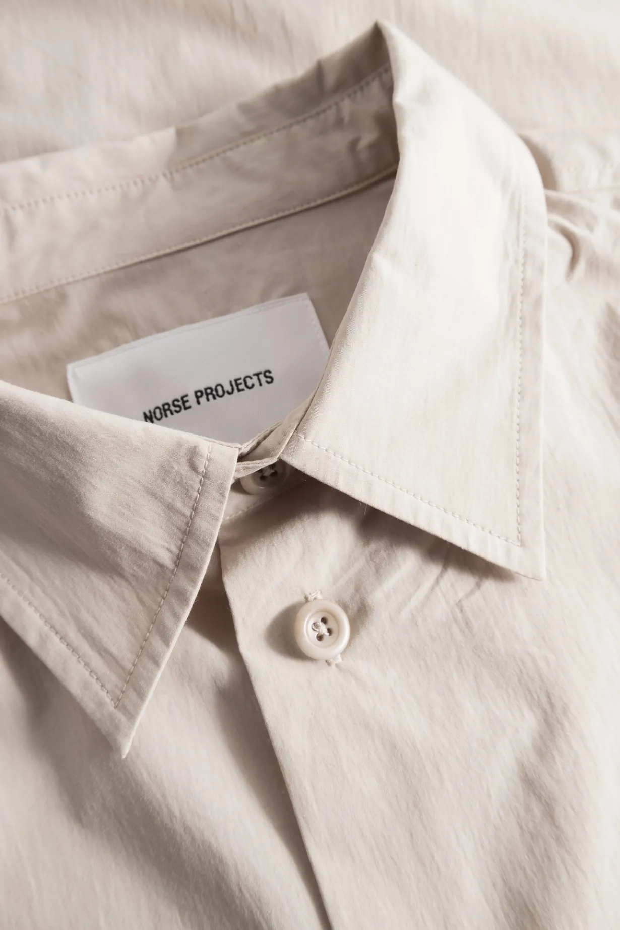 Silas Tech Poplin Shirt>Norse Projects Sale