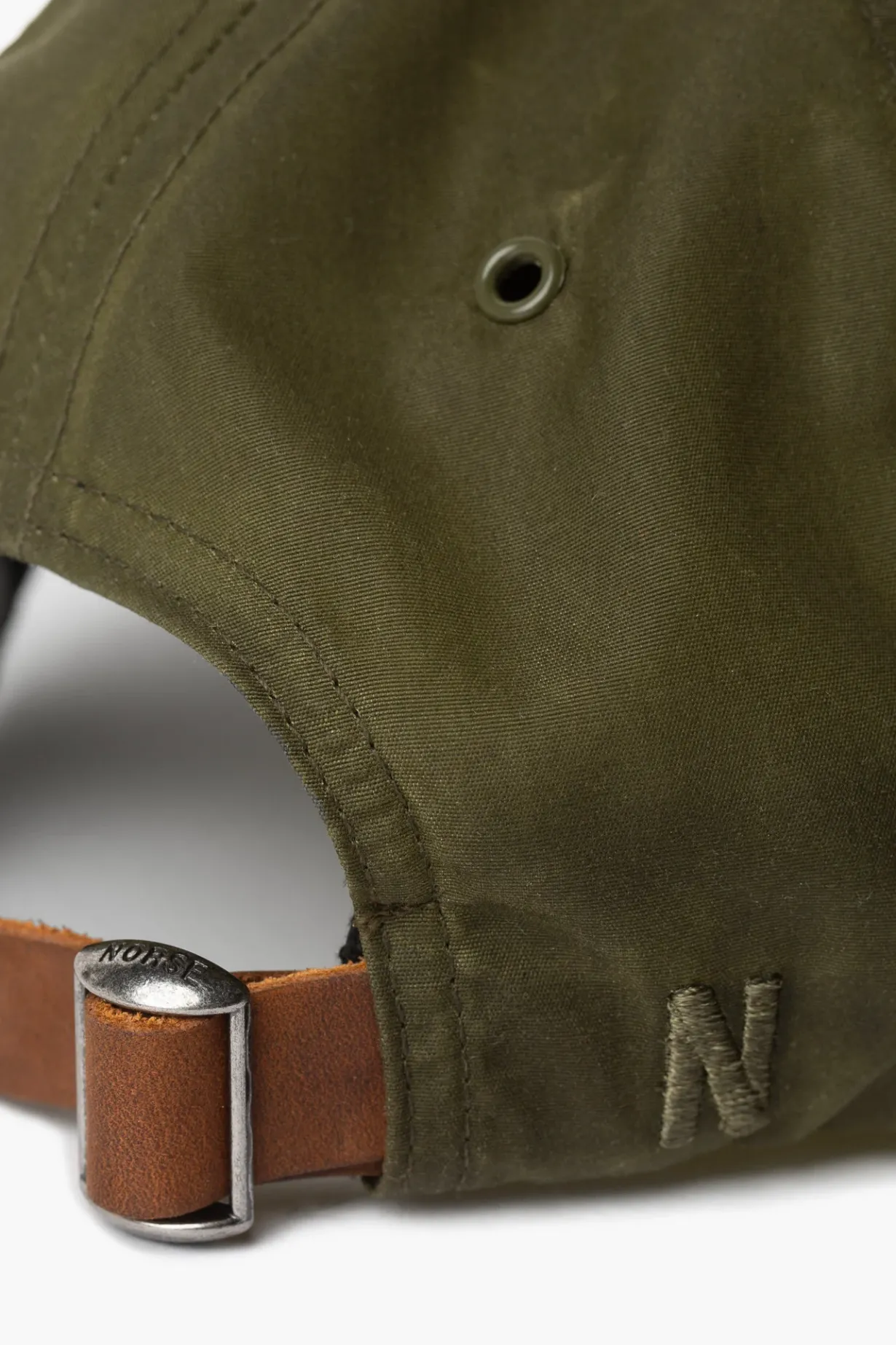 Wax 6-Panel Cap>Norse Projects Sale