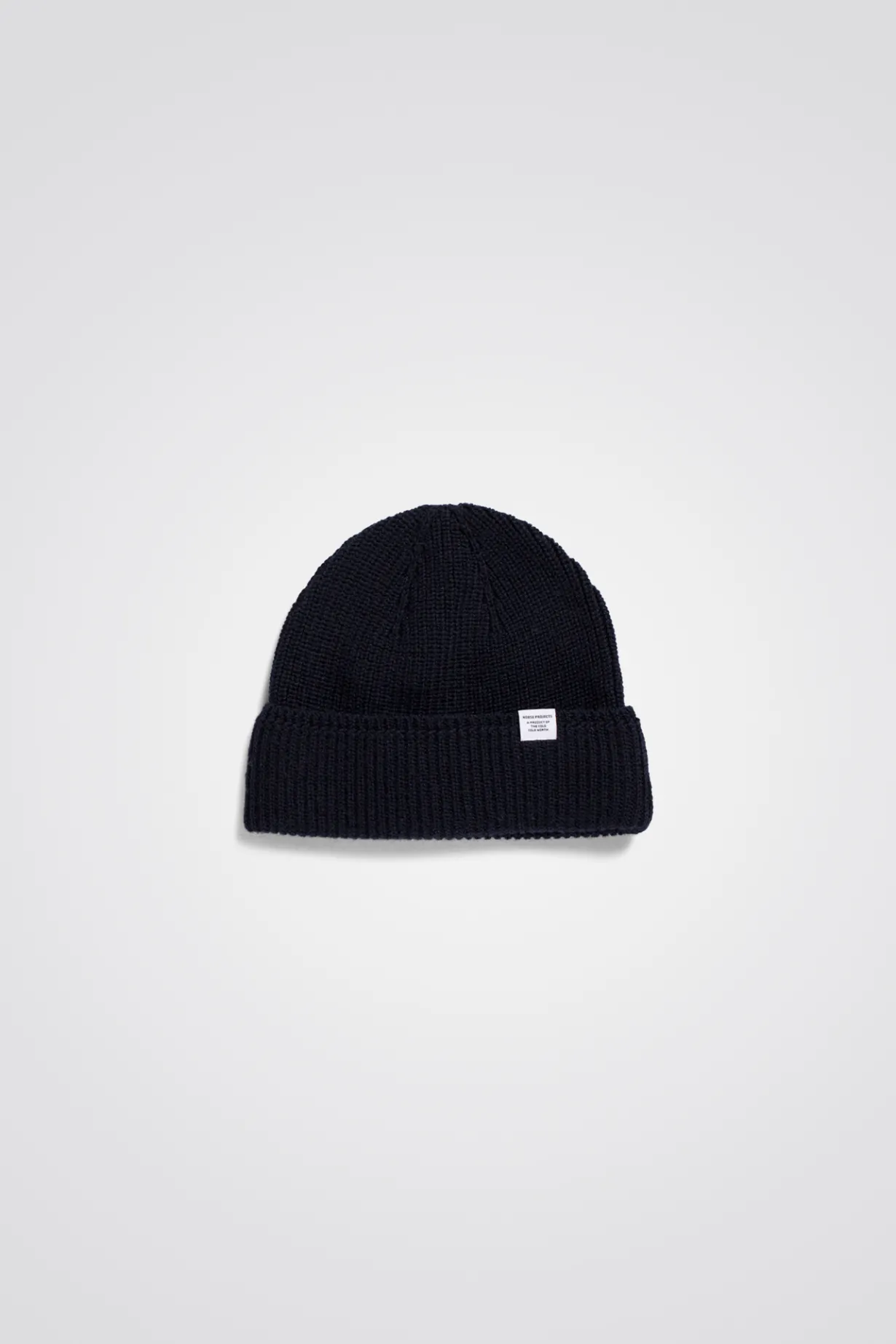 Wool Cotton Rib Beanie>Norse Projects